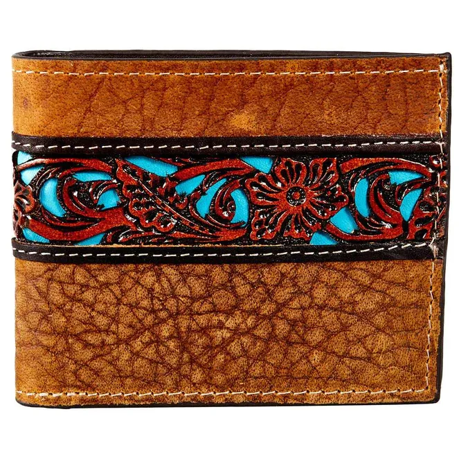 Gem Dandy Men’s Tan Front Pocket Wallet