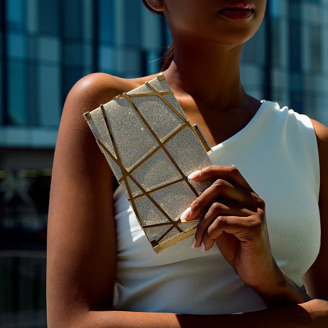 Geometric Clutch Bag