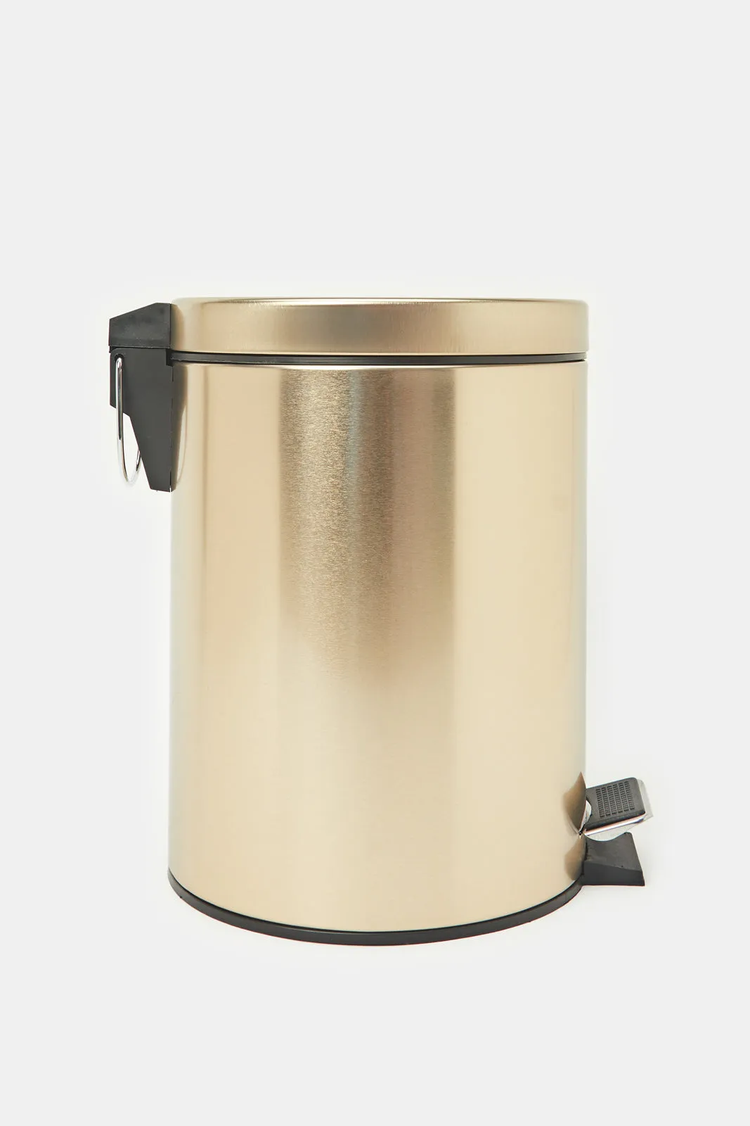 Gold Plain Pedal Bin (5L)