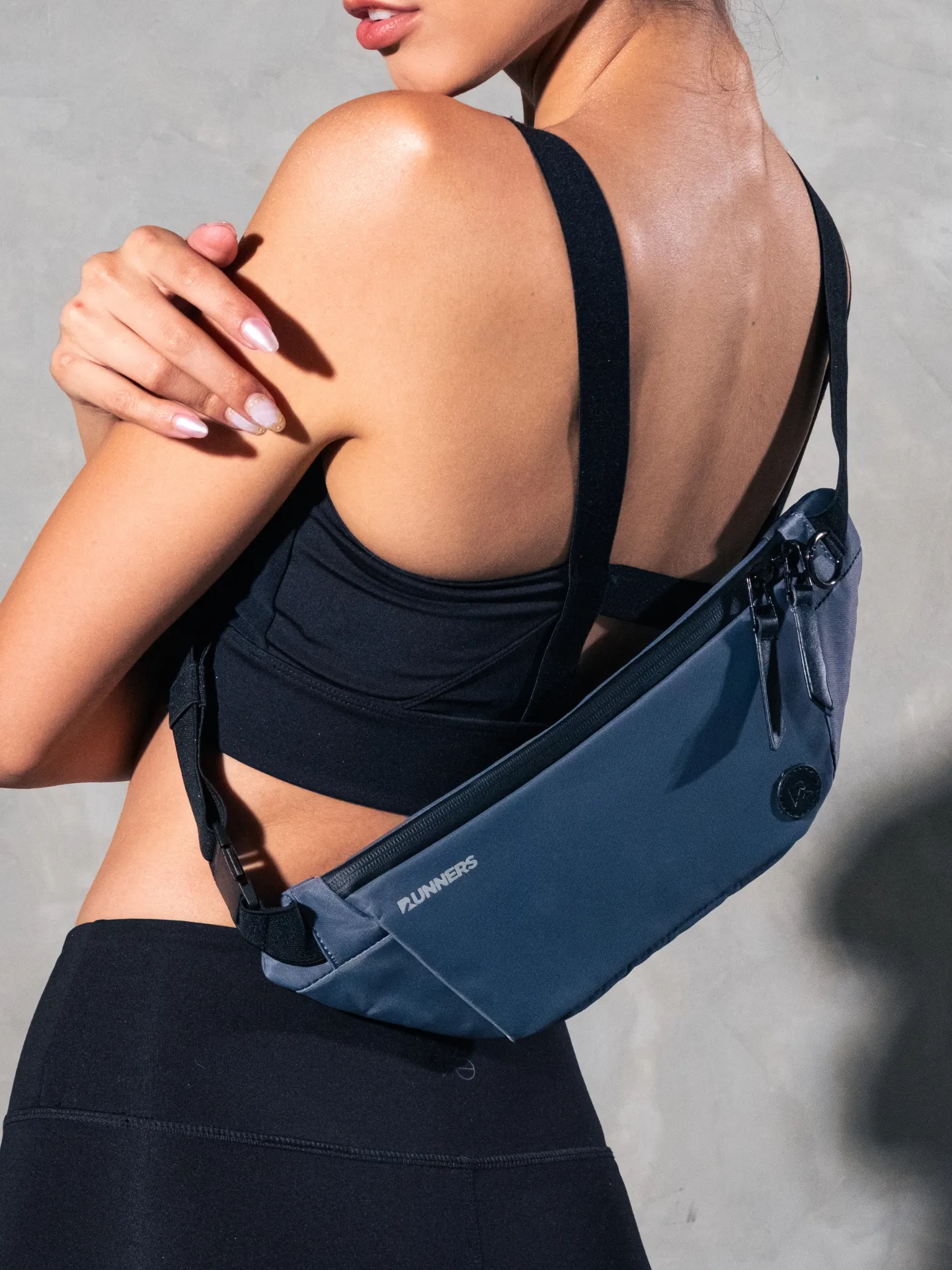 GOTO Gray Crossbody Bag