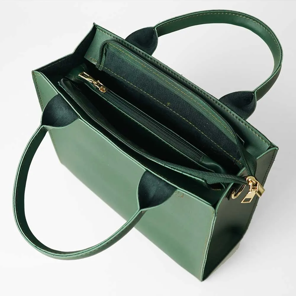 Green Ladies Tote bag  563