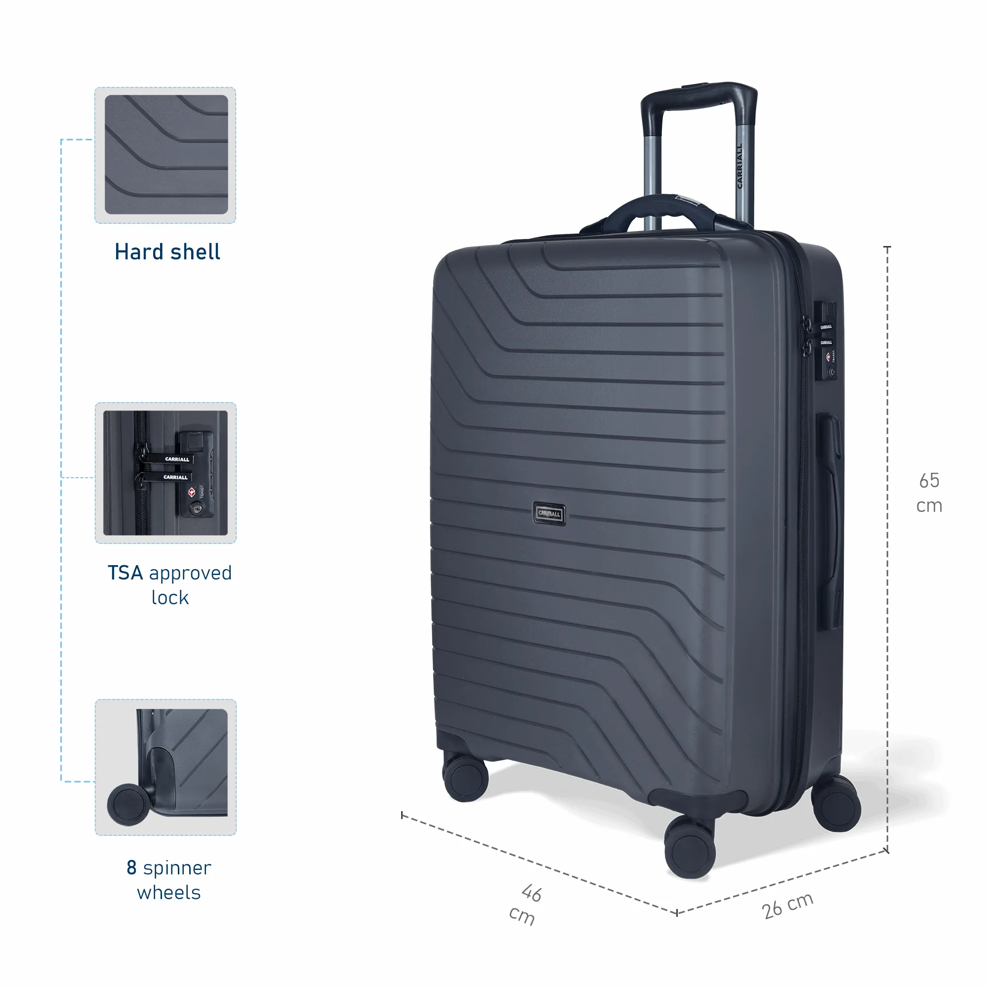 Groove Smart luggage