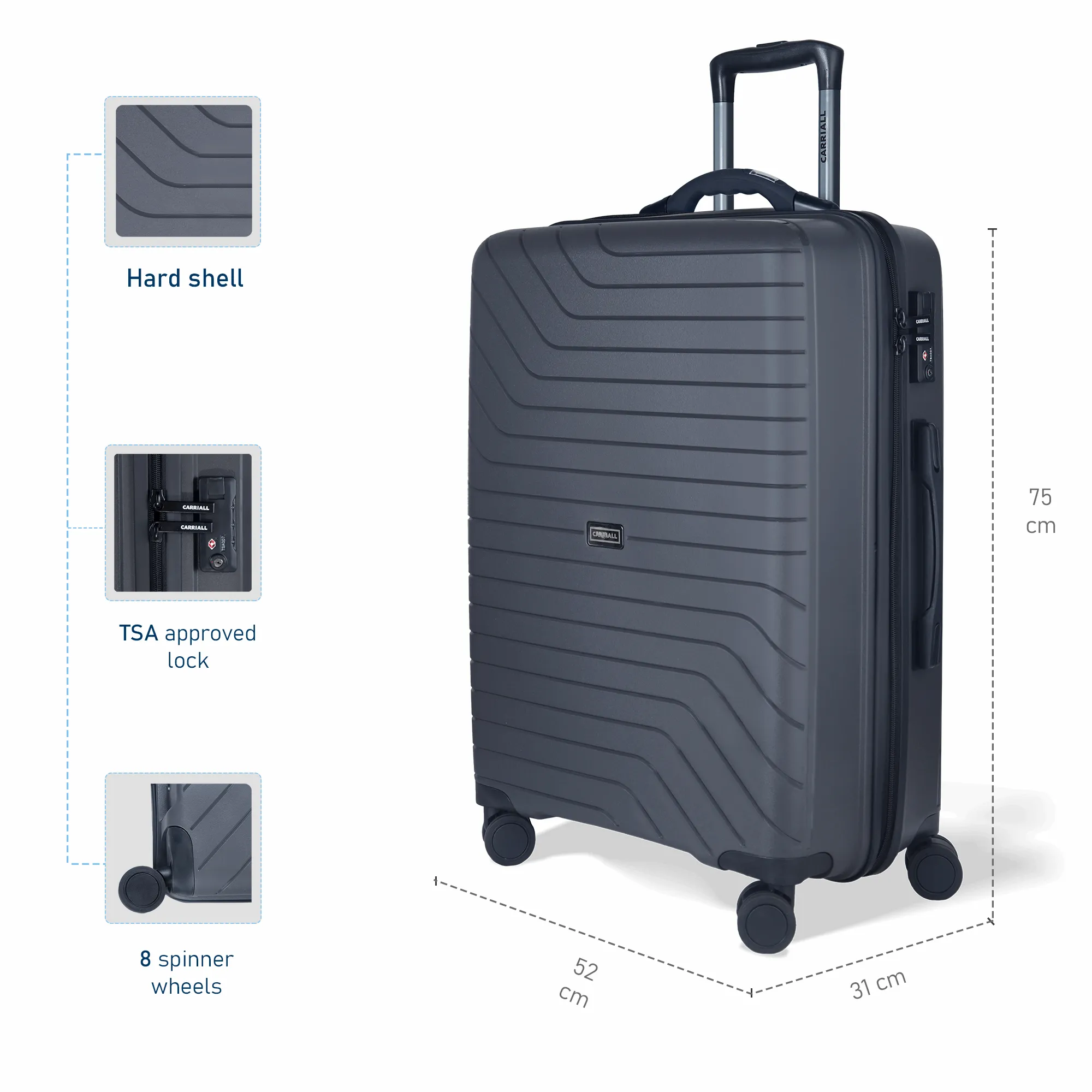 Groove Smart luggage