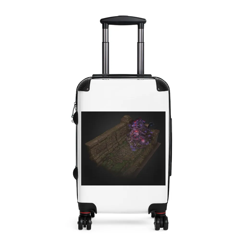 Hand-Painted Environment Art Cabin Suitcase