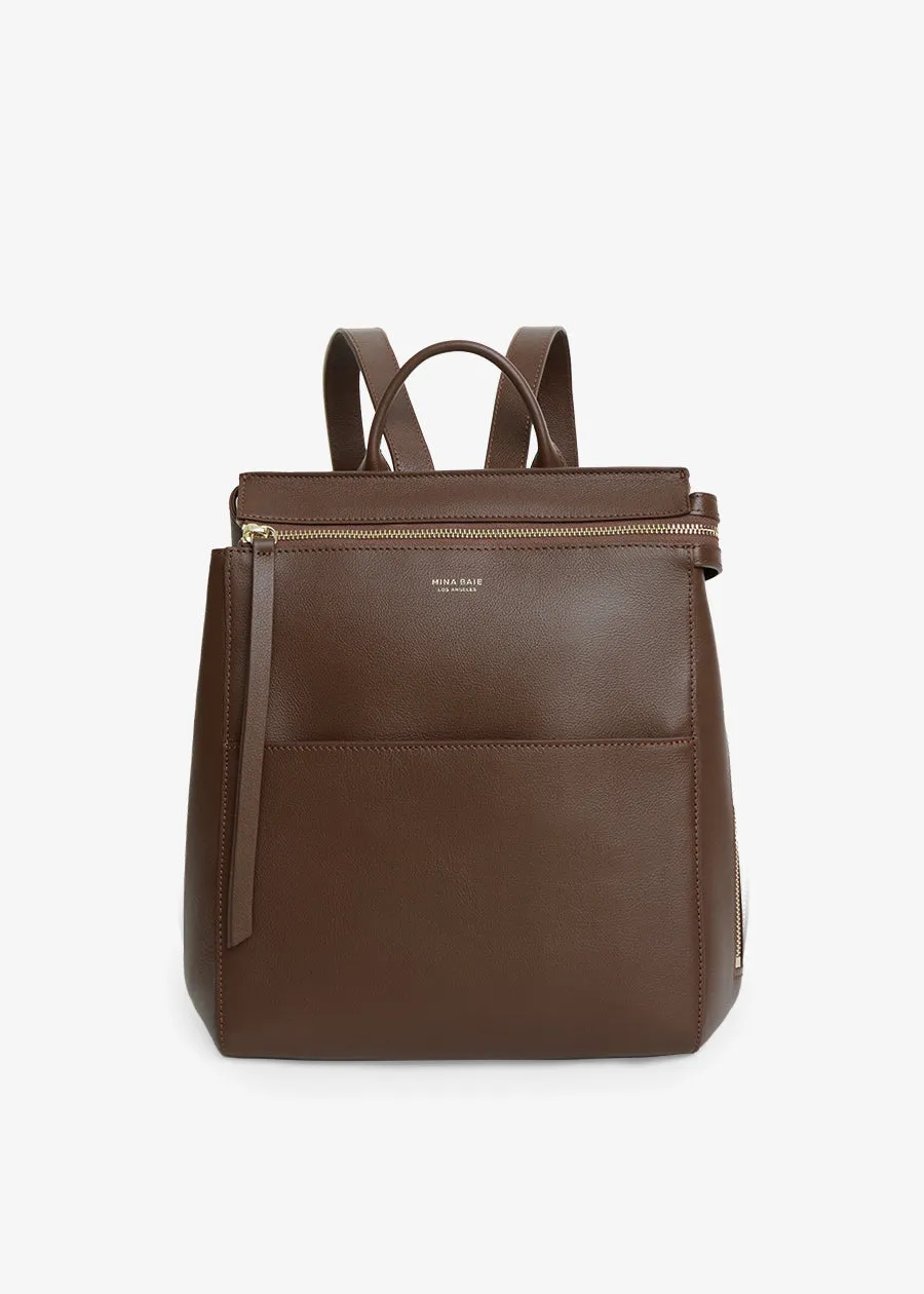 Harper Mini Backpack (Leather)