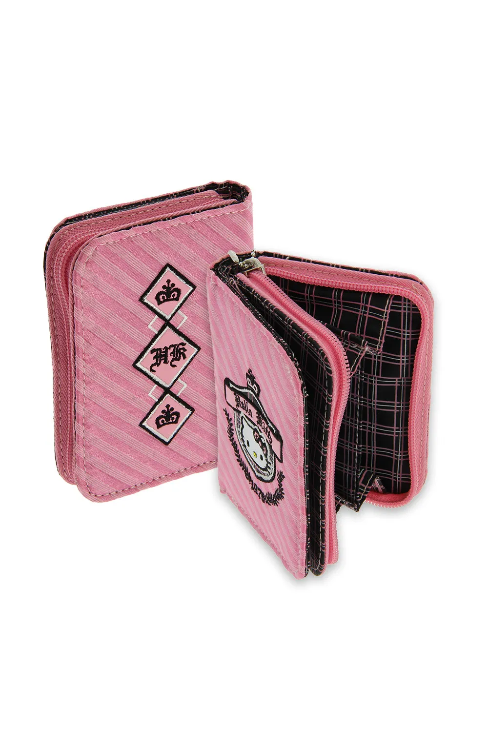 Hello Kitty Prep 1976 Zip Wallet- Pink