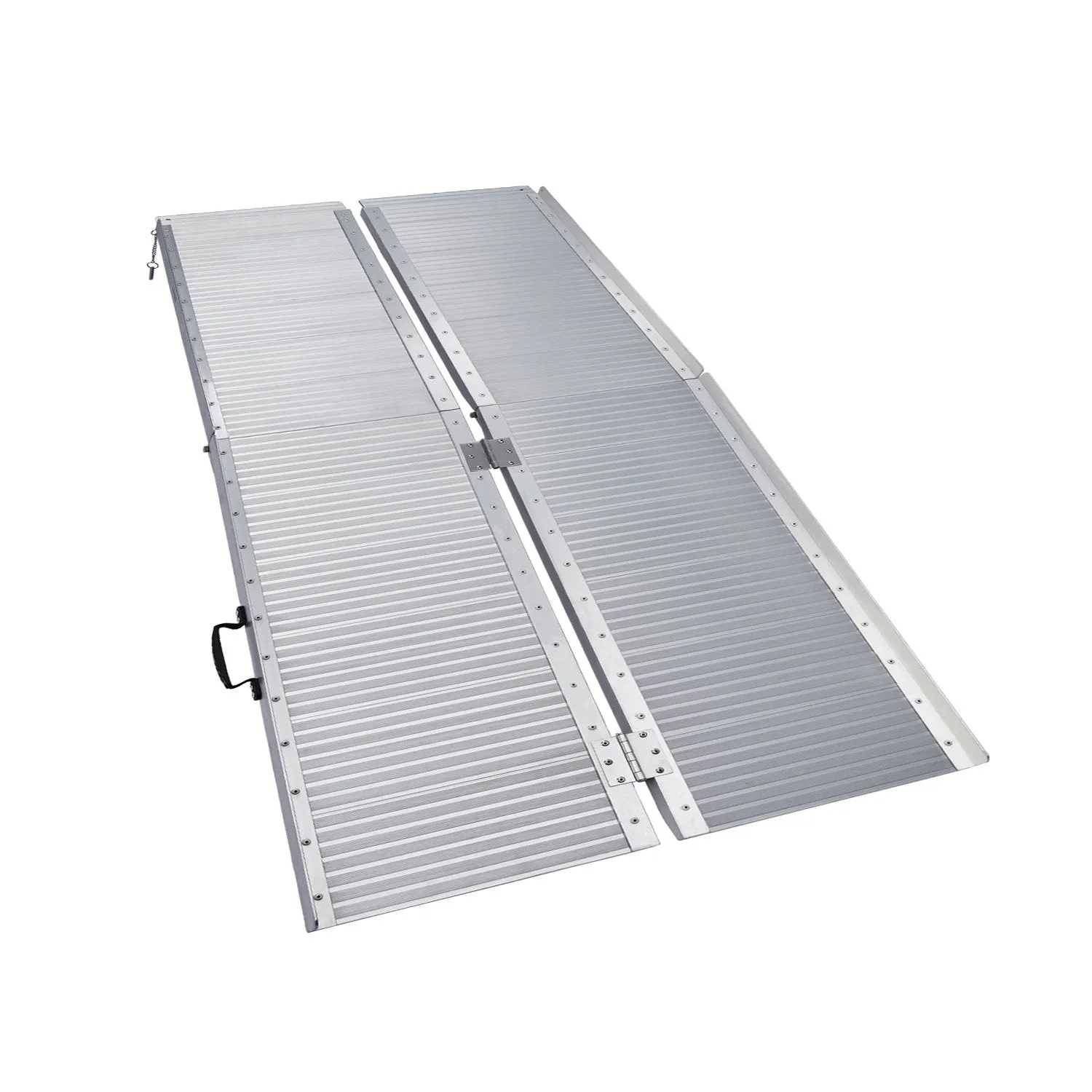 High-Capacity Foldable Aluminum Wheelchair Ramp - 5ft | Rigg