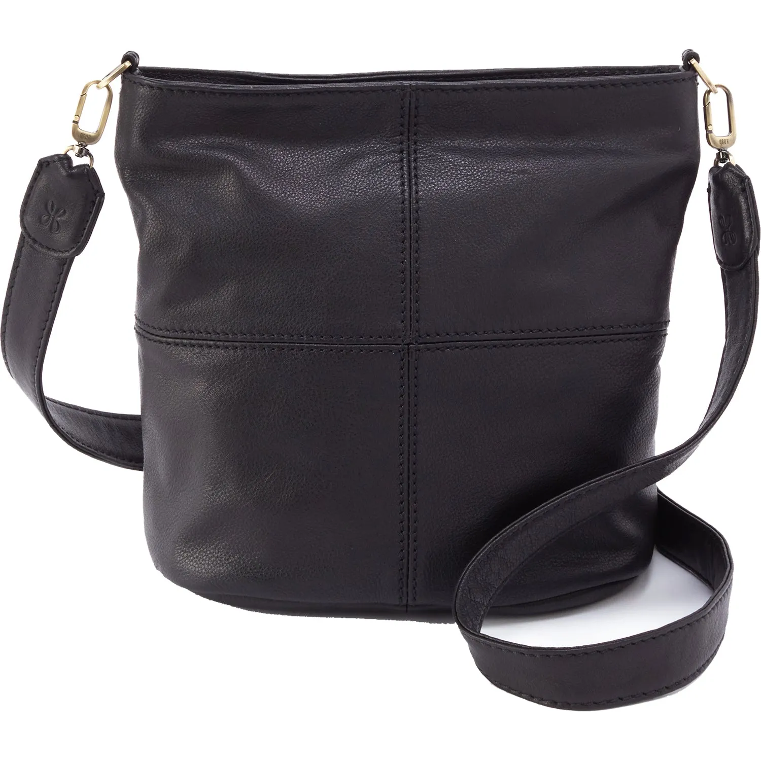 Hobo Gabi Medium Crossbody Black Soft Leather