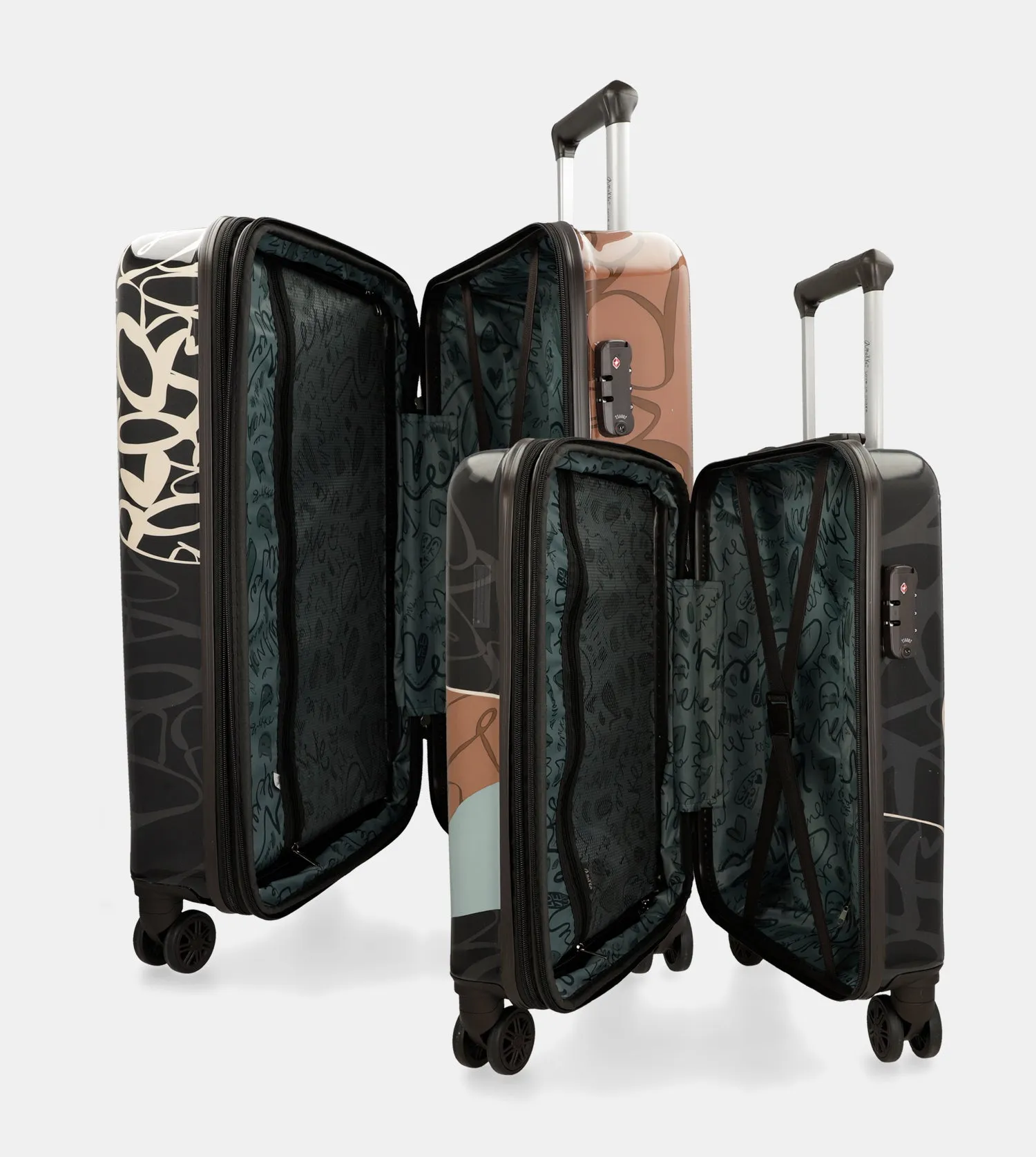 Imaginary luggage set