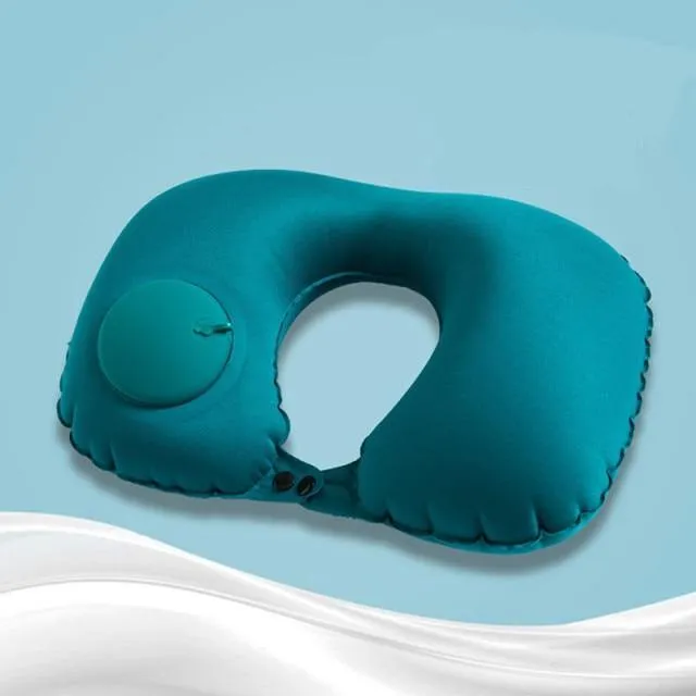 Inflatable Portable Comfy Travel Neck Pillow