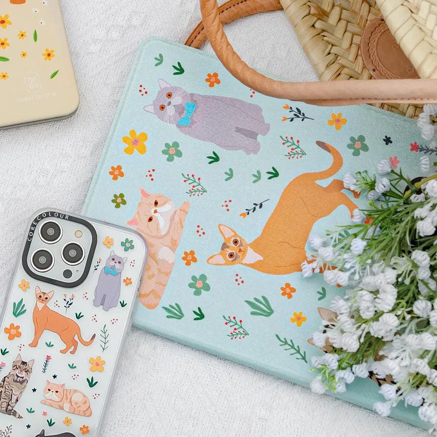 iPad Case A Purr-fect Day – iPad 9.7” (5th 2017/6th Gen 2018) / iPad Air (1st 2013/2nd Gen 2014) / iPad Pro 9.7” (2016)