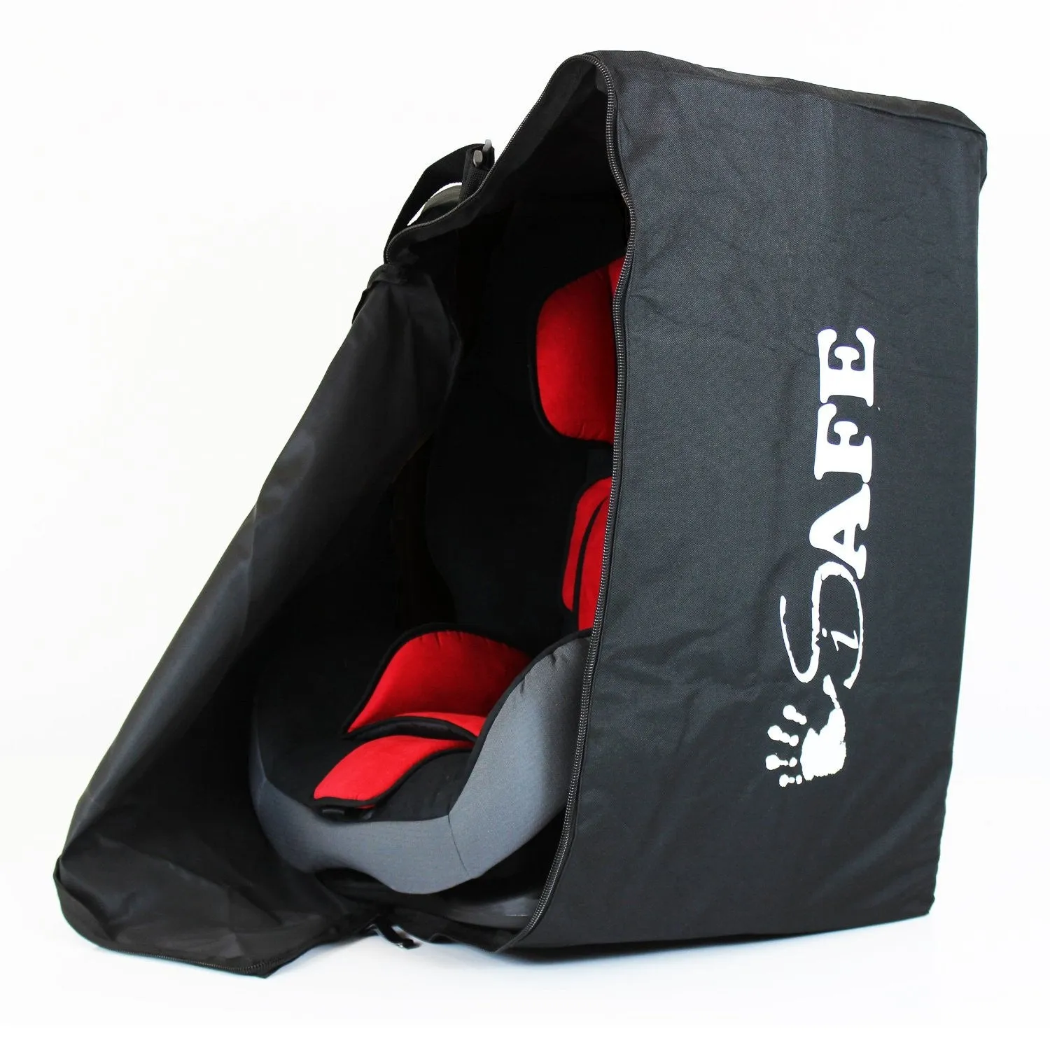 iSafe Carseat Travel / Storage Bag For Axkid Rekid Car Seat (Red/Tetris)