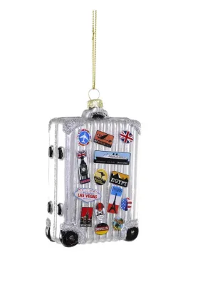 Jetsetter Suitcase Ornament