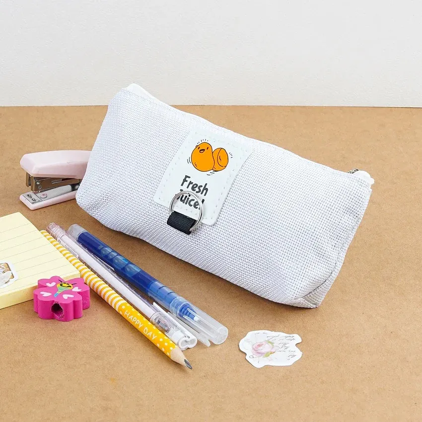 Jute Pencil Case