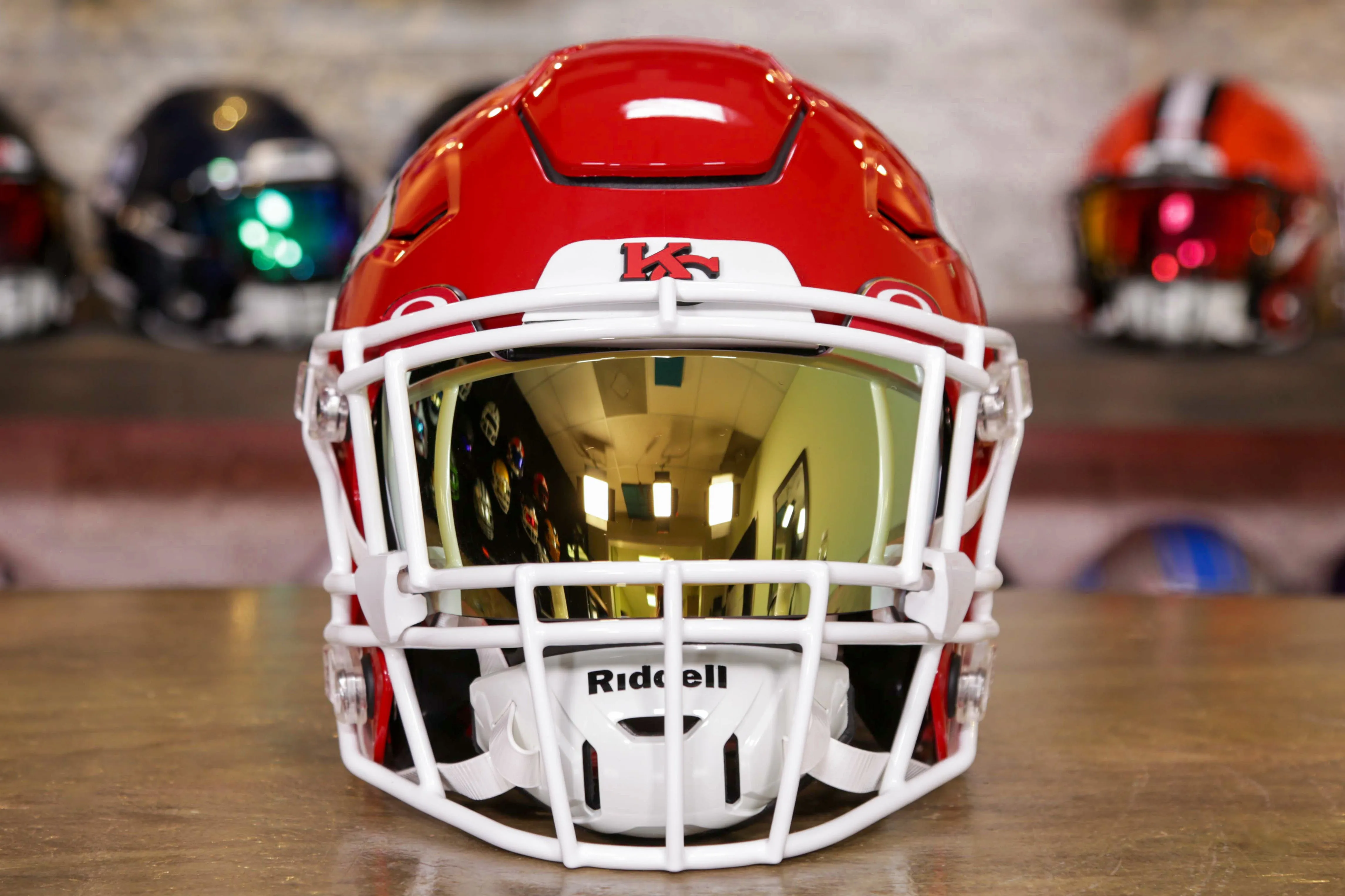 Kansas City Chiefs Riddell SpeedFlex Helmet - GG Edition 00362