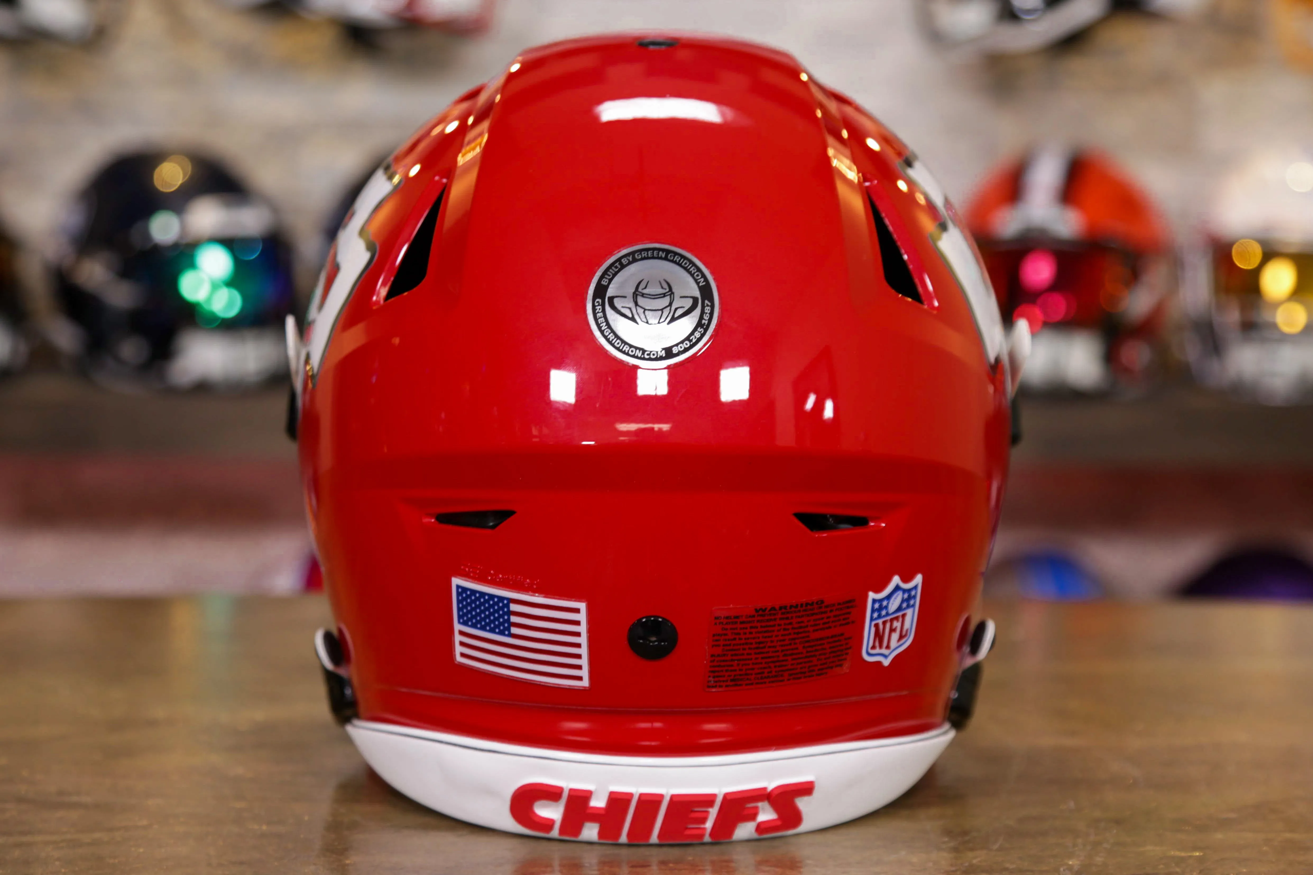 Kansas City Chiefs Riddell SpeedFlex Helmet - GG Edition 00362