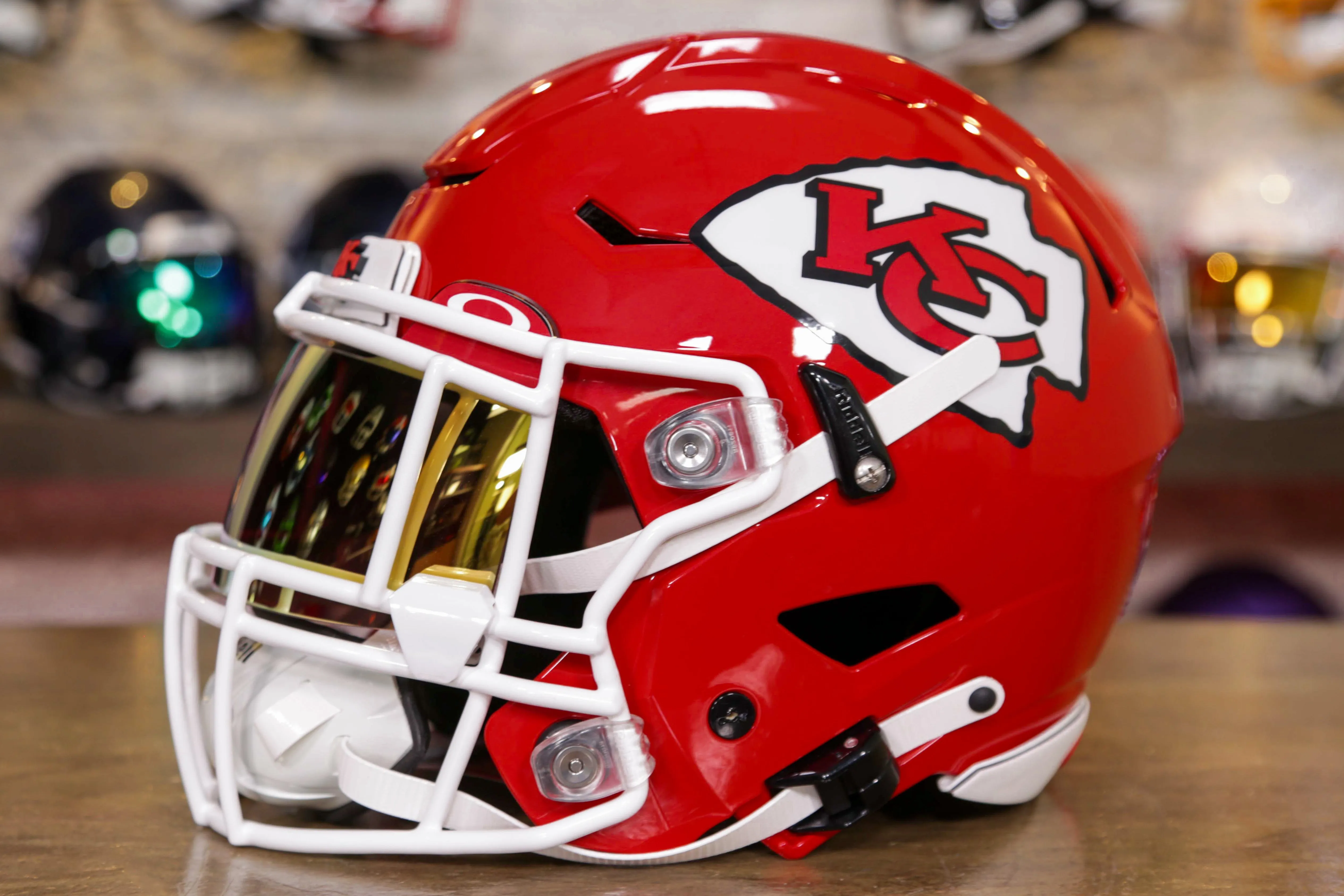 Kansas City Chiefs Riddell SpeedFlex Helmet - GG Edition 00362