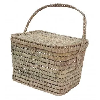 KIKADU - PALM LEAVES BIG BASKET