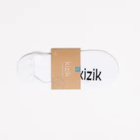 Kizik No Show Socks - White