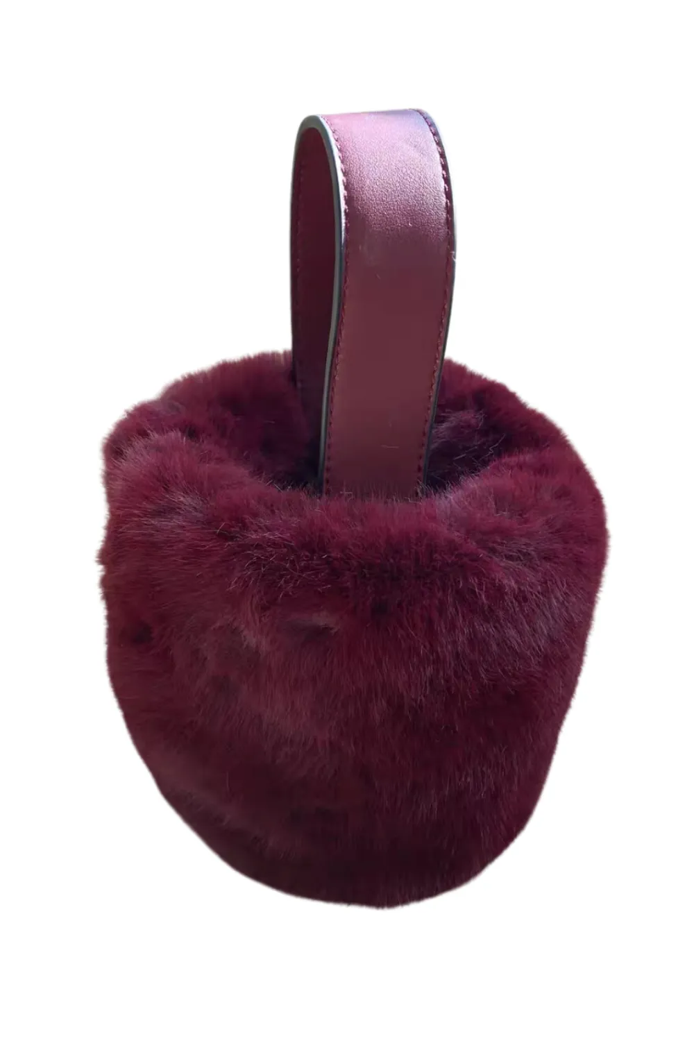 'Kristina' Fur Bucket Bag (11 Colors)