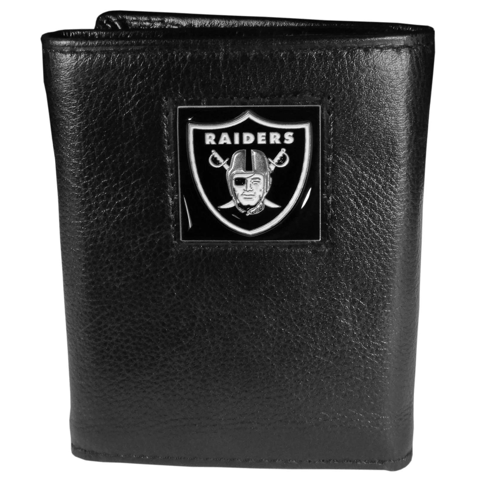 Las Vegas Raiders Deluxe Leather Tri-fold Wallet