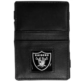 Las Vegas Raiders Leather Jacob's Ladder Wallet