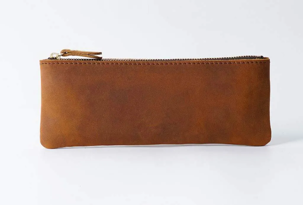 Leather Pen & Pencil Cases