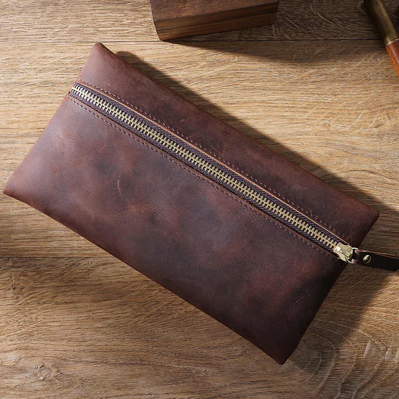 Leather Pencil Holder Fountain Pen Case