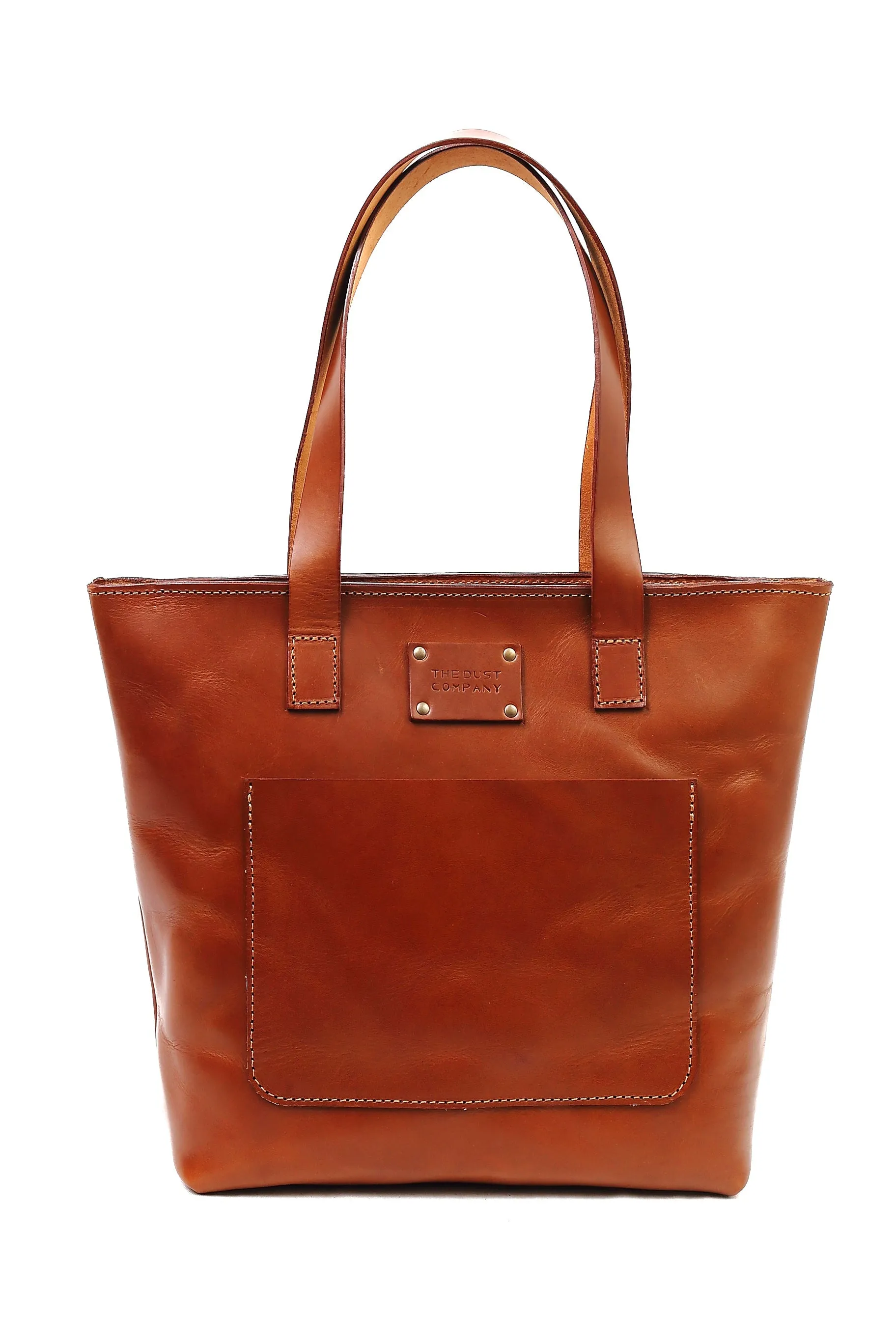 Leather Tote Brown Mod 147