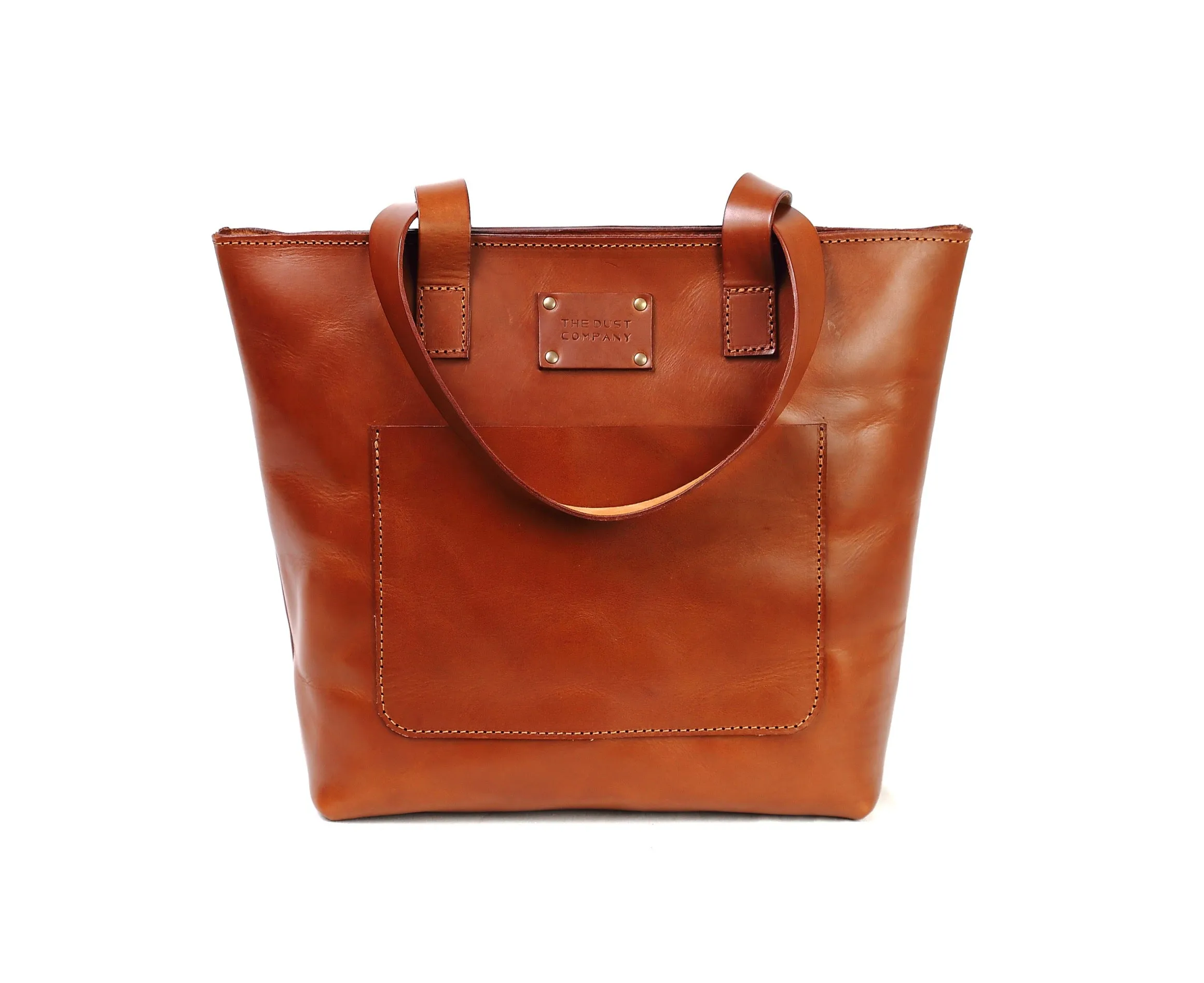 Leather Tote Brown Mod 147