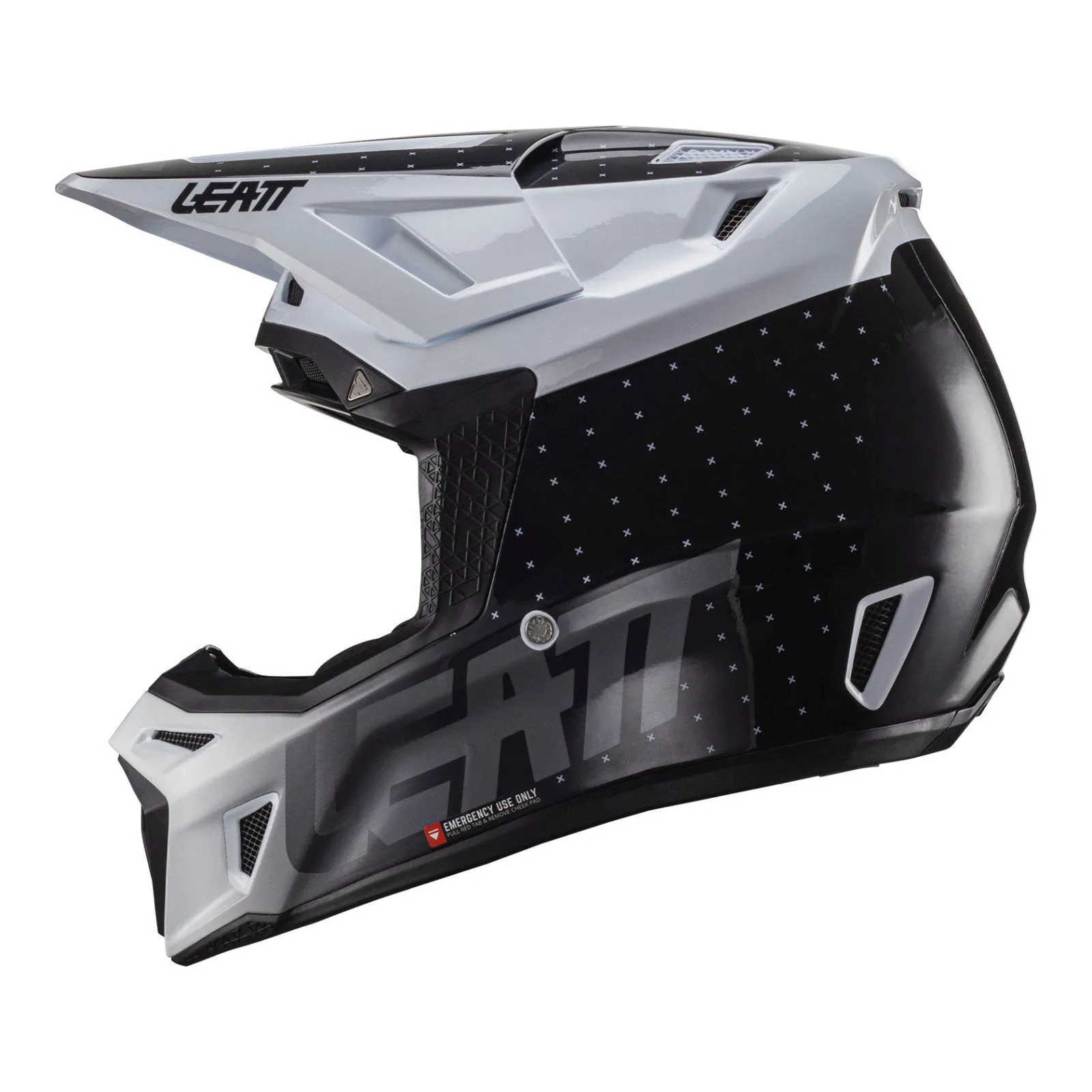 Leatt 2024 8.5 Helmet & Goggle Kit - Black / White