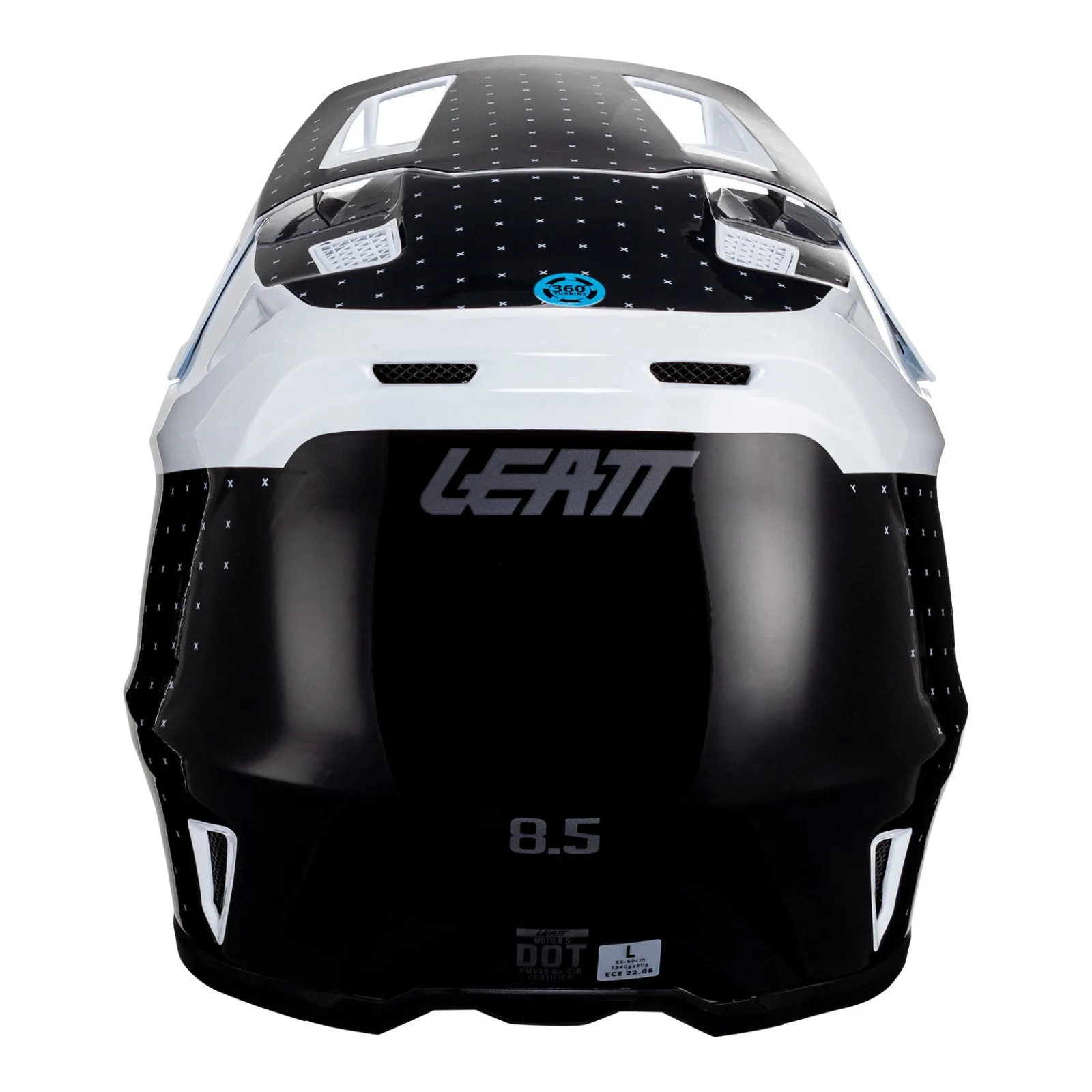 Leatt 2024 8.5 Helmet & Goggle Kit - Black / White