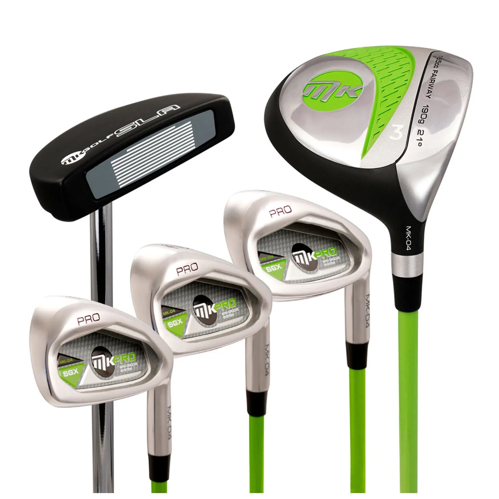 Left Handed MKids Junior Lite / Pro Golf Package Sets