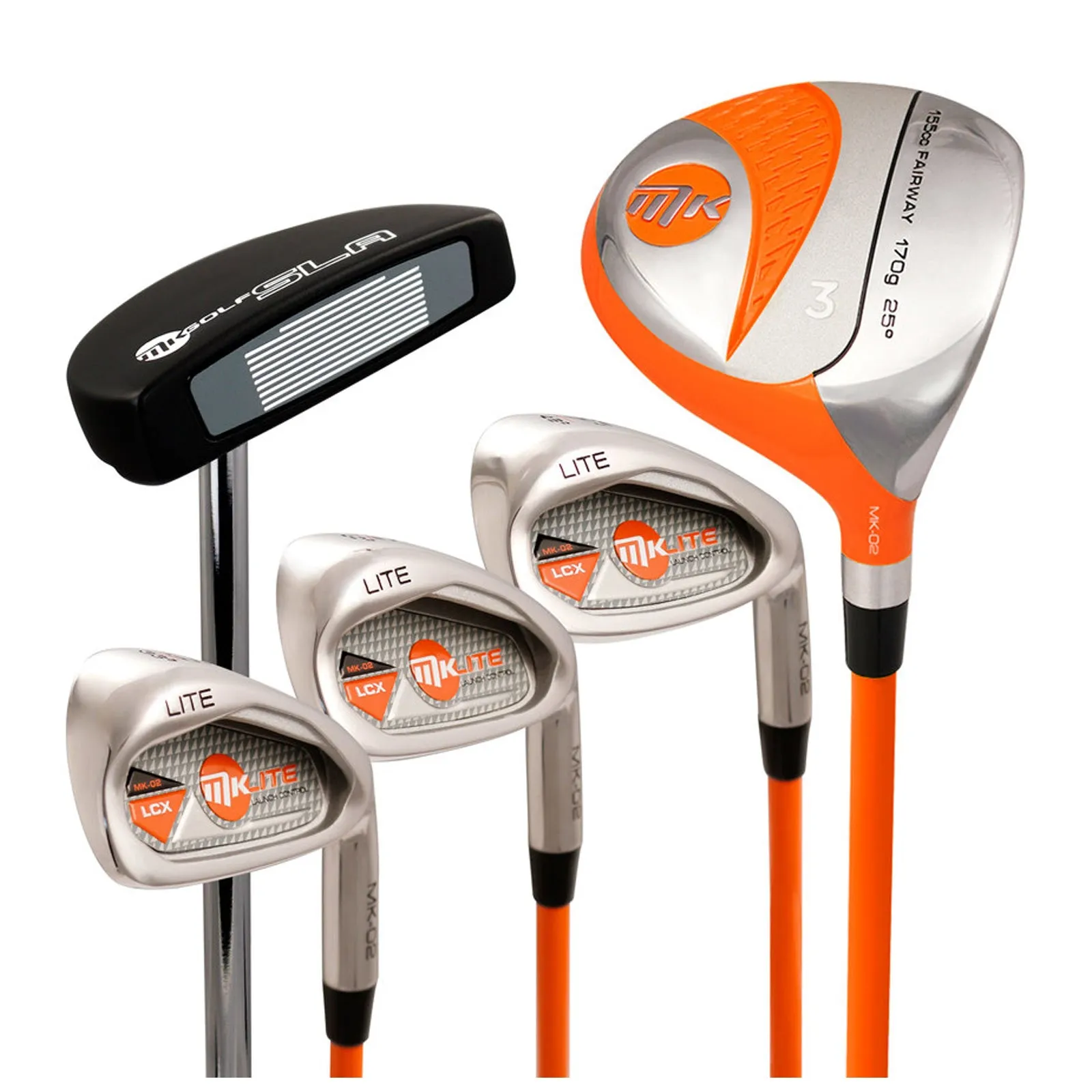 Left Handed MKids Junior Lite / Pro Golf Package Sets