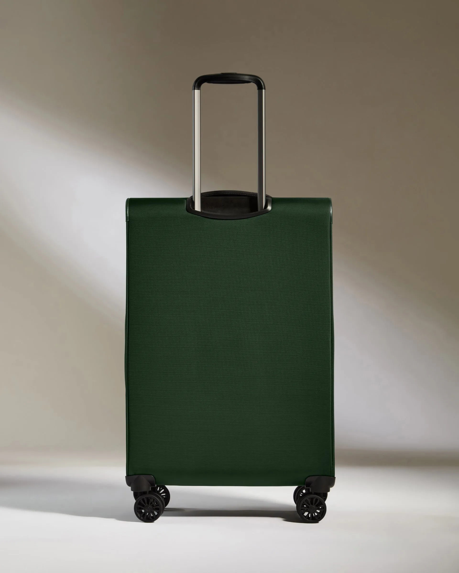 Lightest Medium Suitcase in Antler Green - Soft Stripe