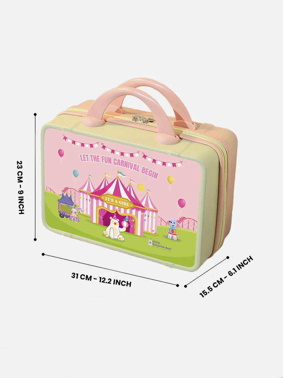 Little Surprise Box 21 Pcs Baby Newborn Baby Girl/ Boy All Season Wear Gift Hamper With Suitcase