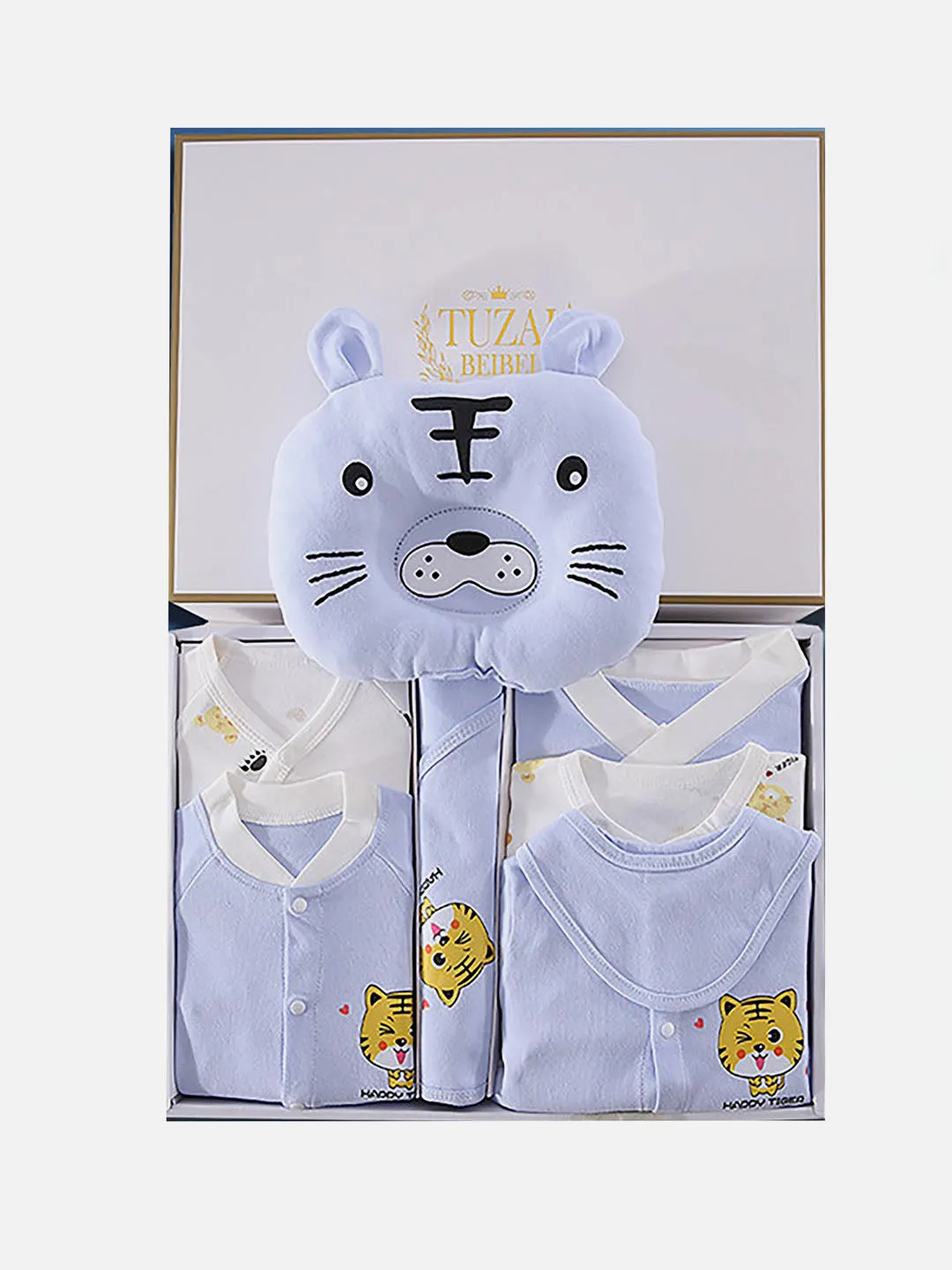 Little Surprise Box 21 Pcs Baby Newborn Baby Girl/ Boy All Season Wear Gift Hamper With Suitcase