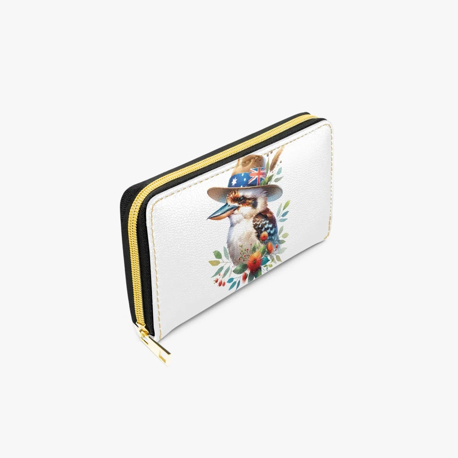 Long Type Zipper Purse, Kookaburra, awd-1342