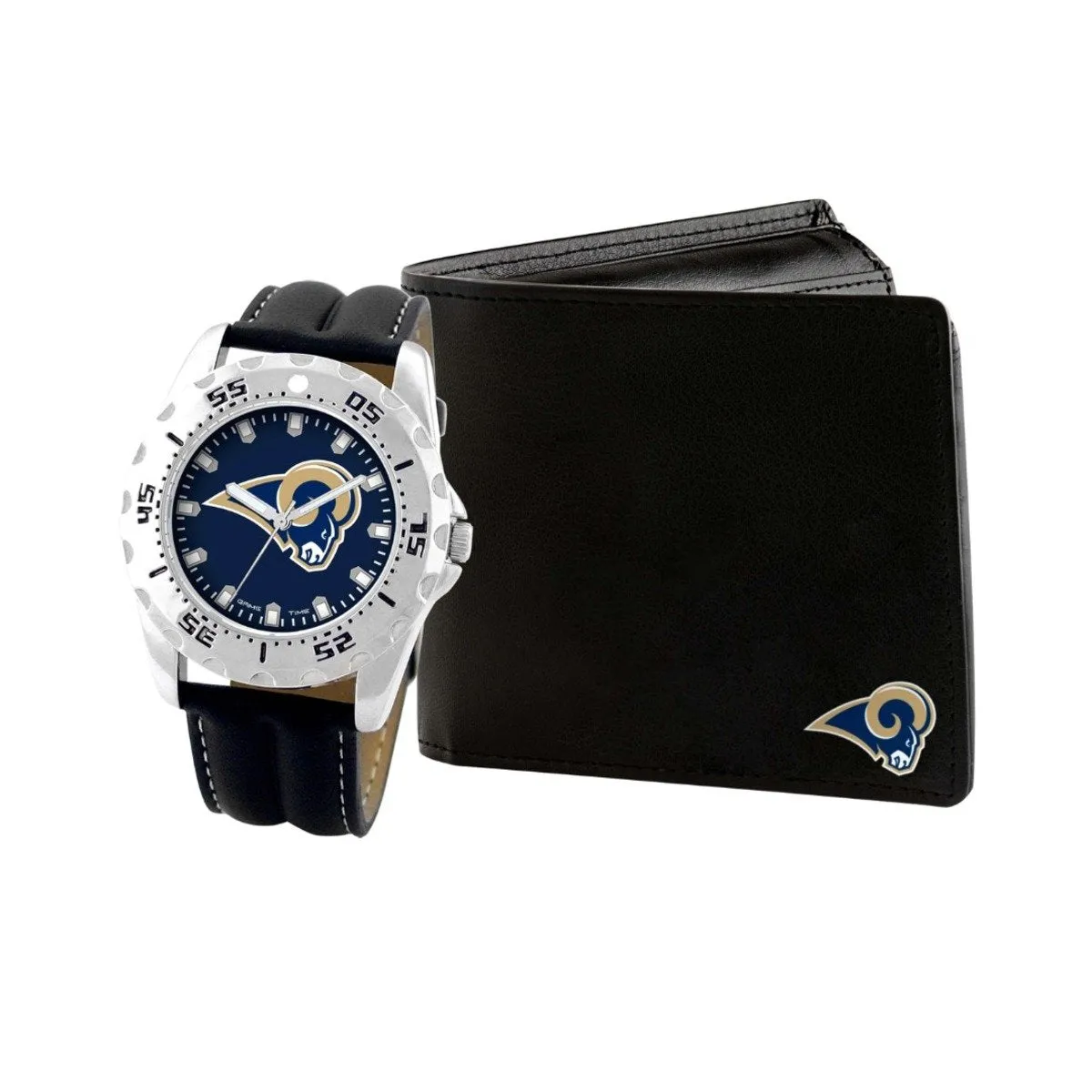 Los Angeles Rams Men's Watch & Wallet Gift Set