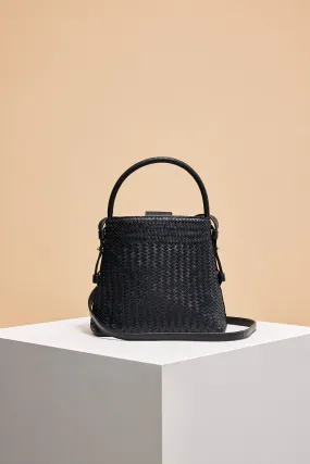 Luna Woven Bucket Bag