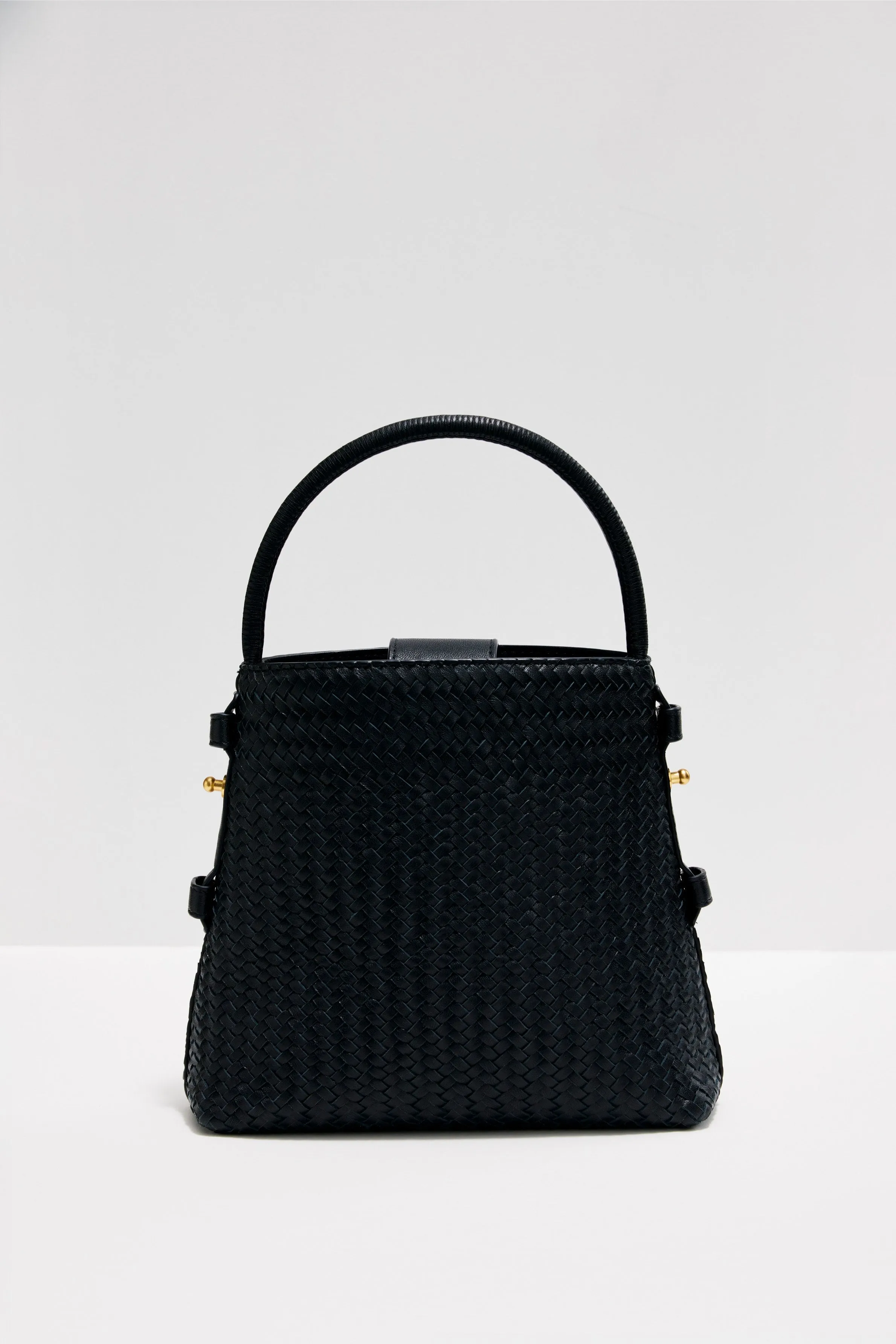 Luna Woven Bucket Bag