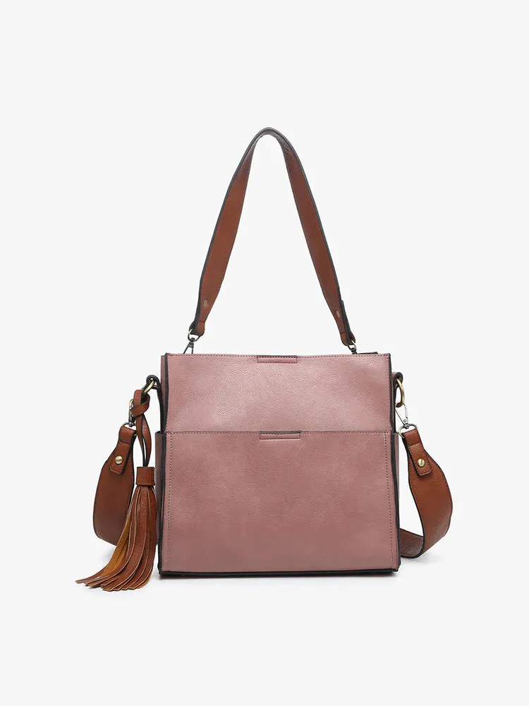 Lyla Bucket Bag (Mauve)