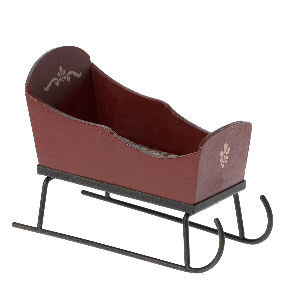 Maileg Sleigh for Mouse Red 3yrs 