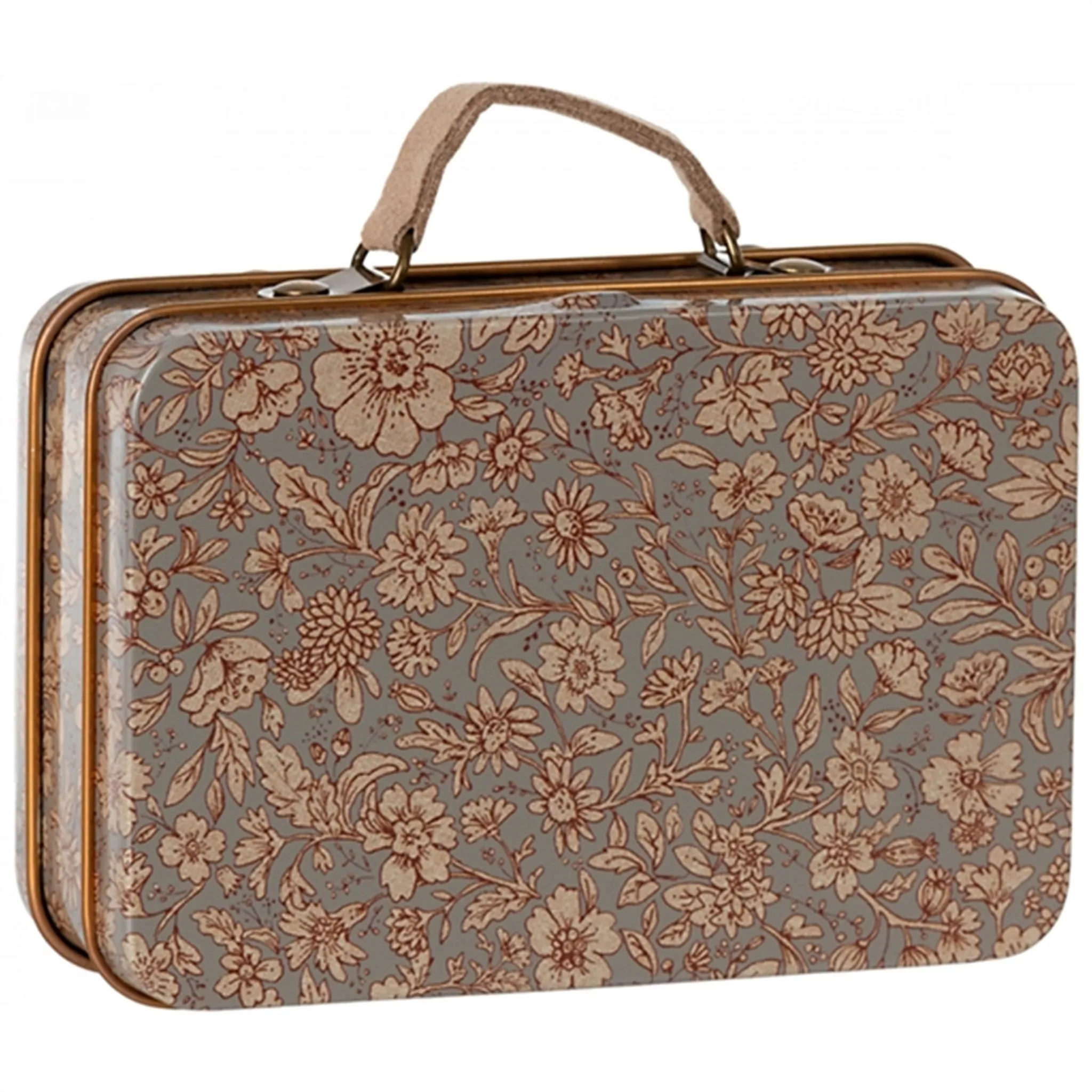 Maileg Suitcase Blossom Grey