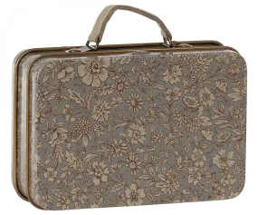 Maileg Suitcase Grey Blossom