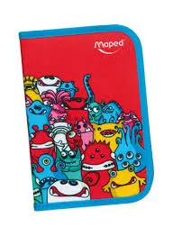 Maped Pencil Case School Tatoo Monster