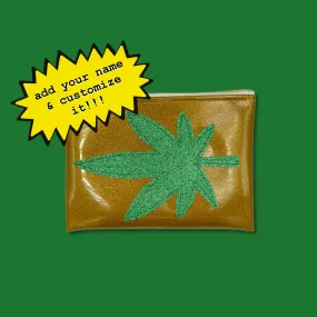 Mary Jane Cannabis Midi Clutch! 🌿 Stylish Storage for Your Elevated Essentials!