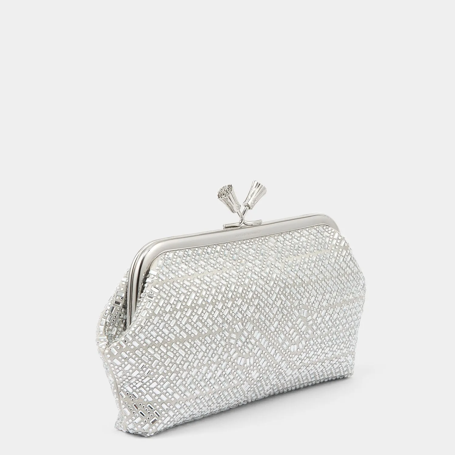 Maud Neeson Crystal Tassel Clutch