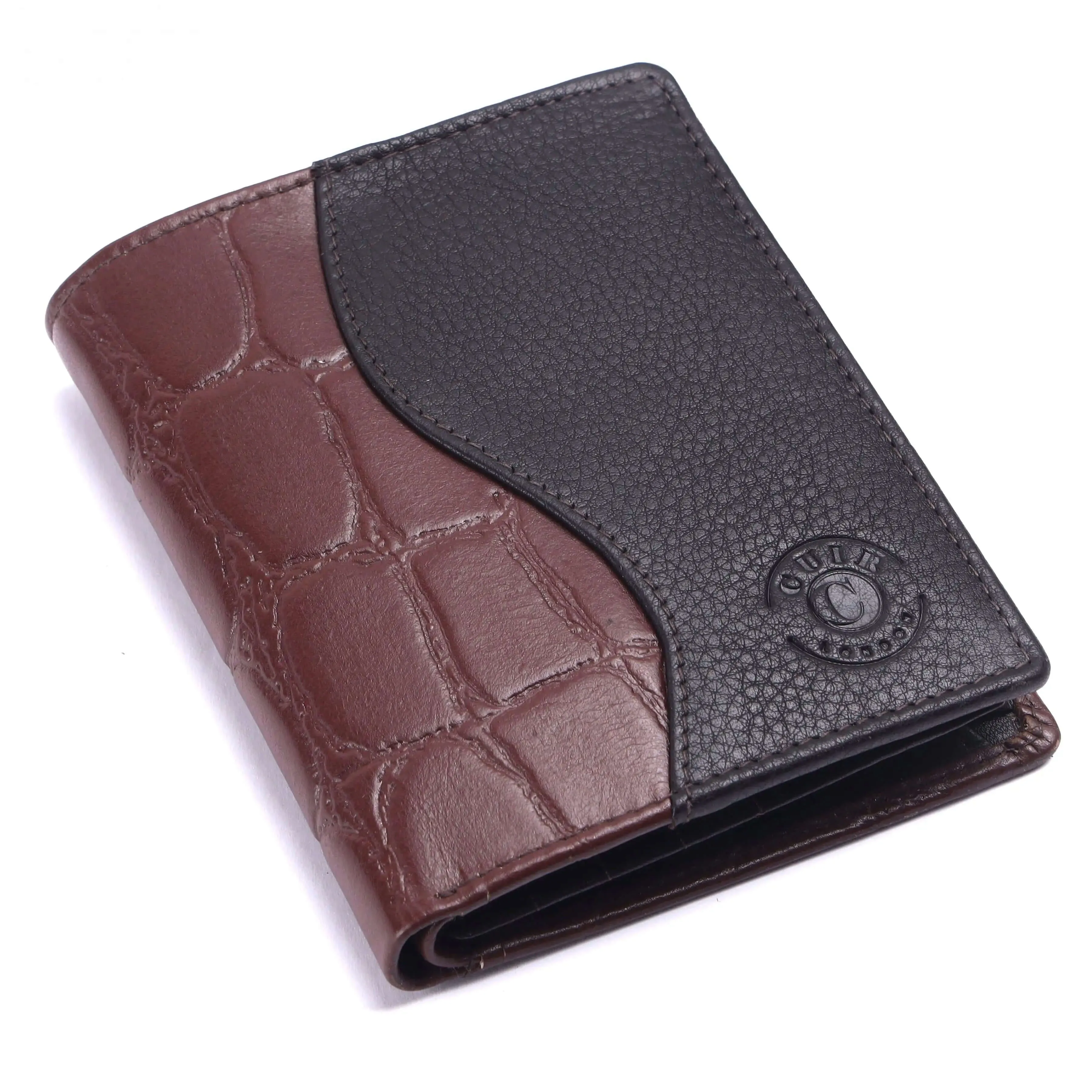 Men's Real Leather RFID Blocking Bifold Wallet | Secure and Stylish