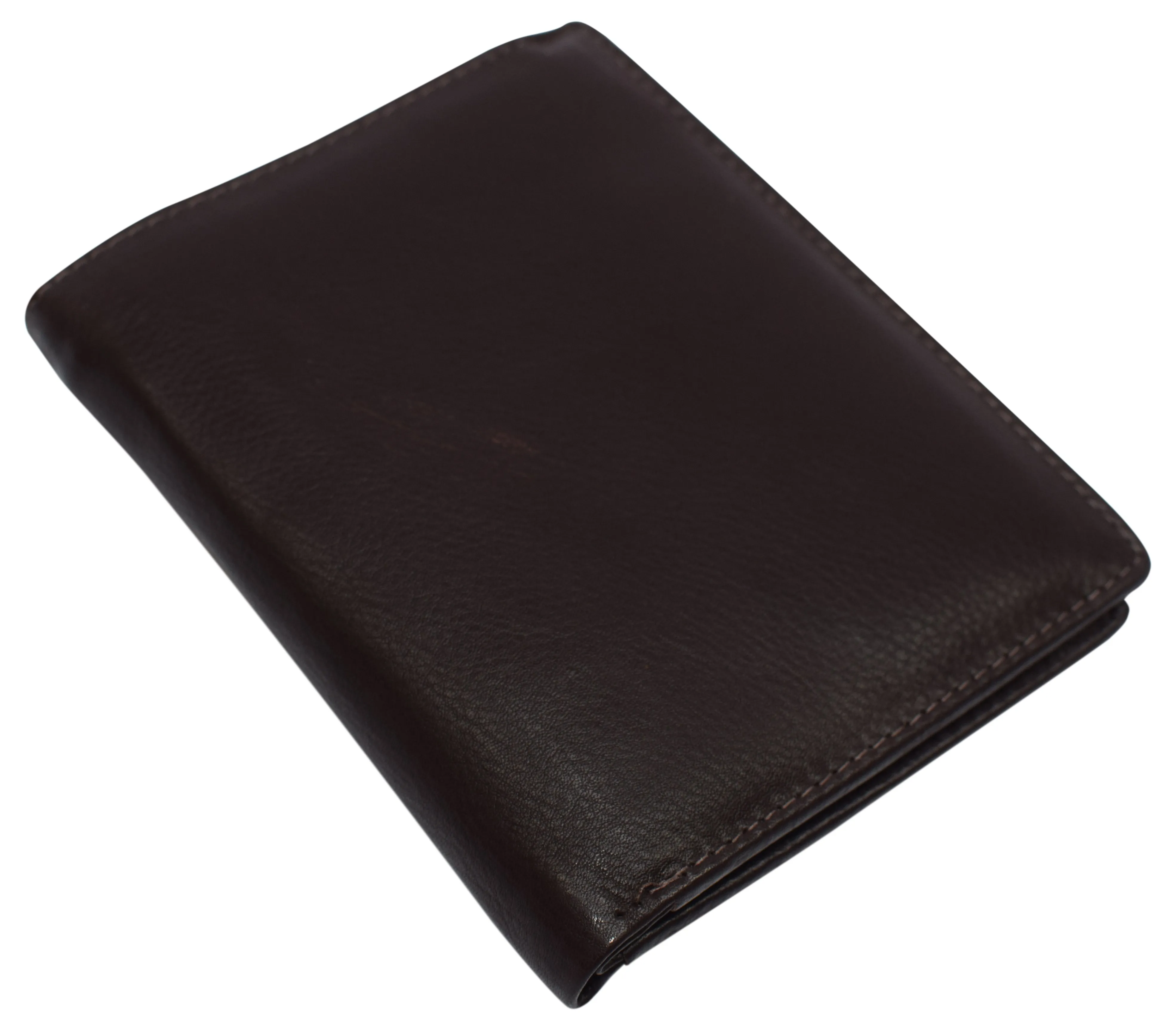 Men's Slim Hipster Bifold Genuine Leather RFID Blocking Wallet 632502